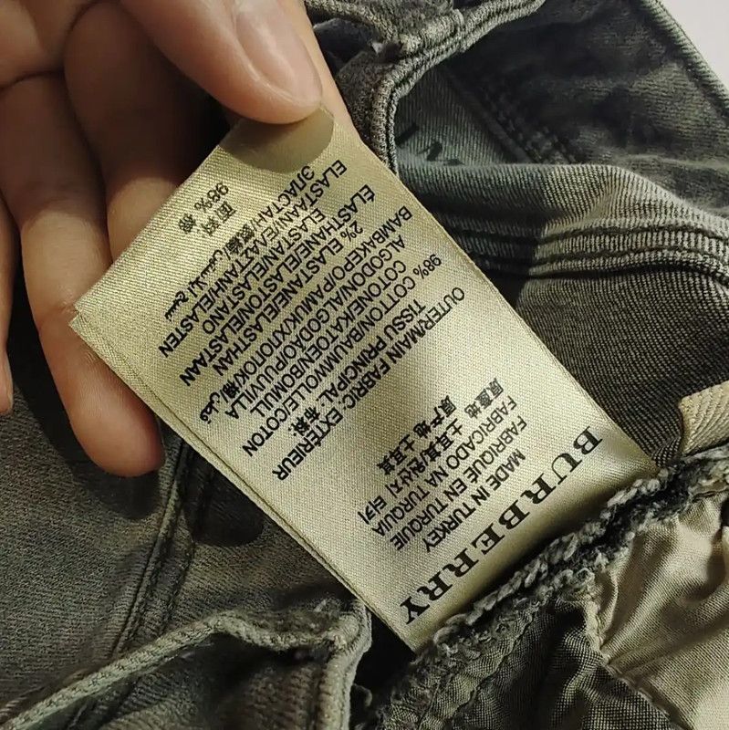 Burberry Burberry Women's Gray Denim Jeans Size S Size 26" / US 2 / IT 38 - 6 Thumbnail