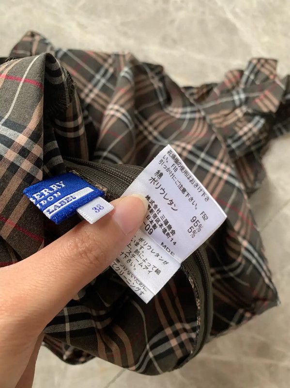 Burberry Burberry Color Block Cotton Check T-Shirt Size M / US 6-8 / IT 42-44 - 5 Thumbnail