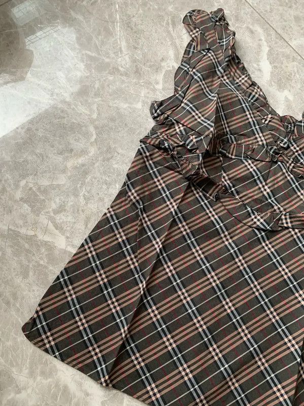 Burberry Burberry Color Block Cotton Check T-Shirt Size M / US 6-8 / IT 42-44 - 4 Thumbnail