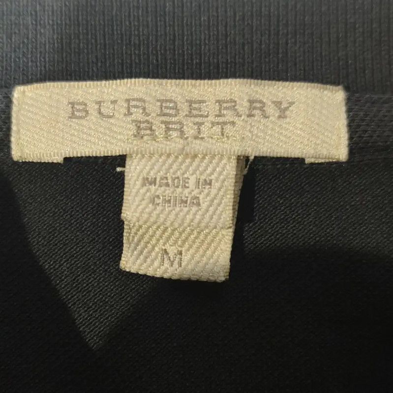 Burberry Burberry Black Cotton Women's Polo T-shirt Size M / US 6-8 / IT 42-44 - 4 Thumbnail