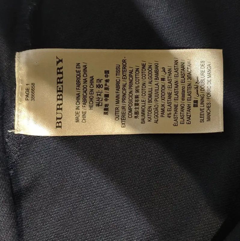 Burberry Burberry Black Cotton Women's Polo T-shirt Size M / US 6-8 / IT 42-44 - 5 Thumbnail