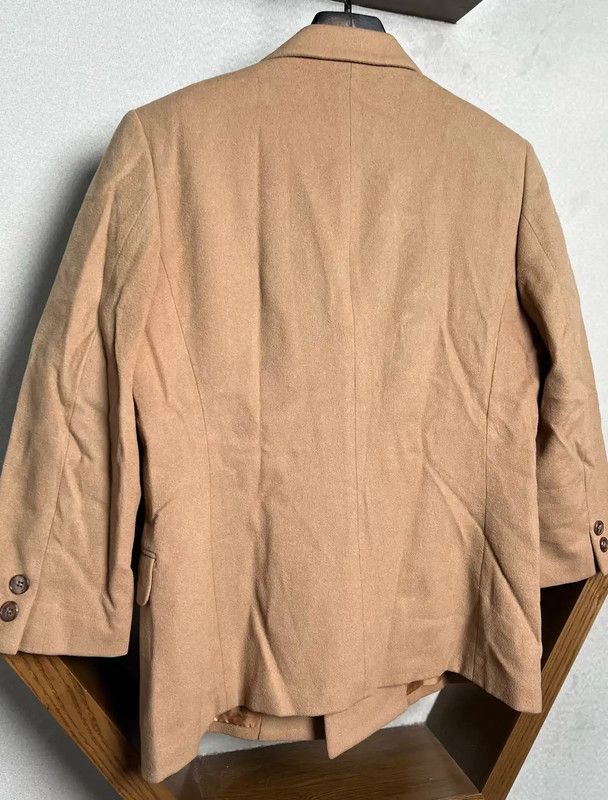 Burberry Burberry Beige Wool Women's Cardigan Size ONE SIZE - 5 Thumbnail