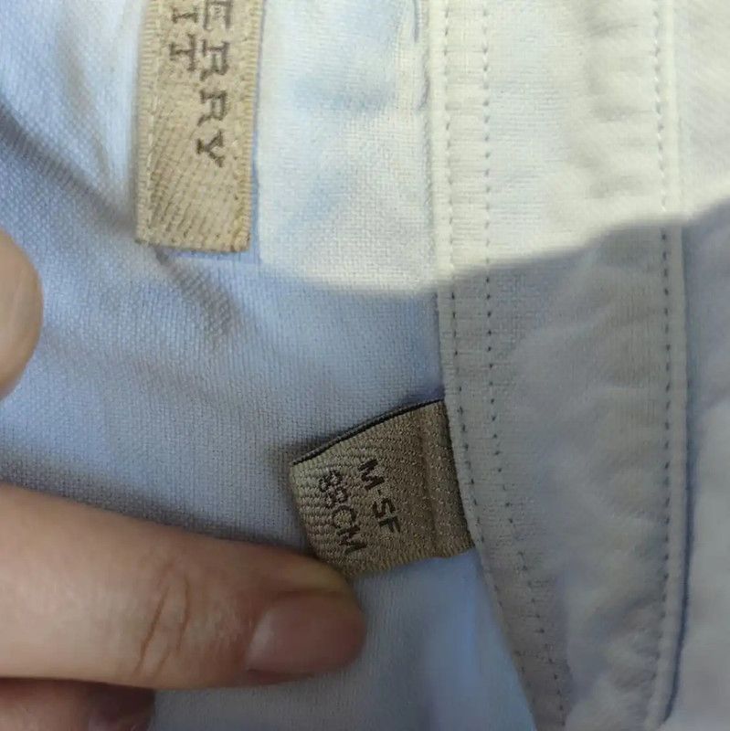 Burberry Burberry Light Blue Polyester Women's Shirt Size M / US 6-8 / IT 42-44 - 4 Thumbnail