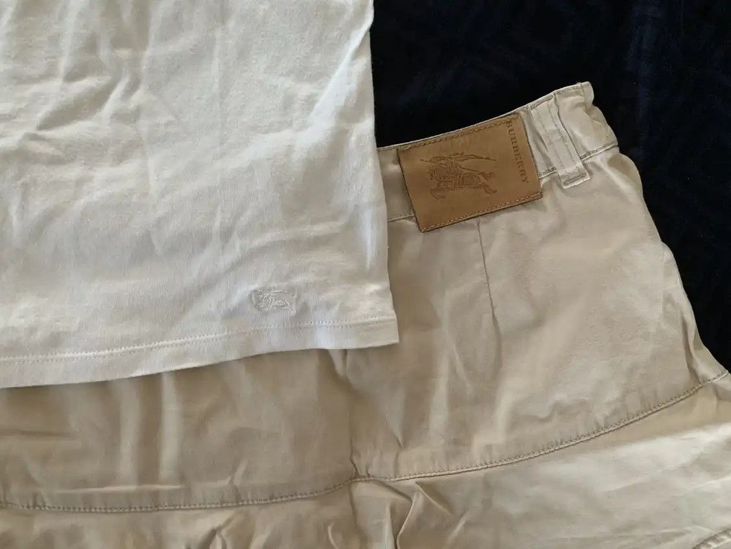 Burberry Burberry White Off-Shoulder Cotton Top XS Size XS / US 0-2 / IT 36-38 - 3 Thumbnail