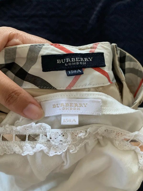 Burberry Burberry White Off-Shoulder Cotton Top XS Size XS / US 0-2 / IT 36-38 - 4 Thumbnail