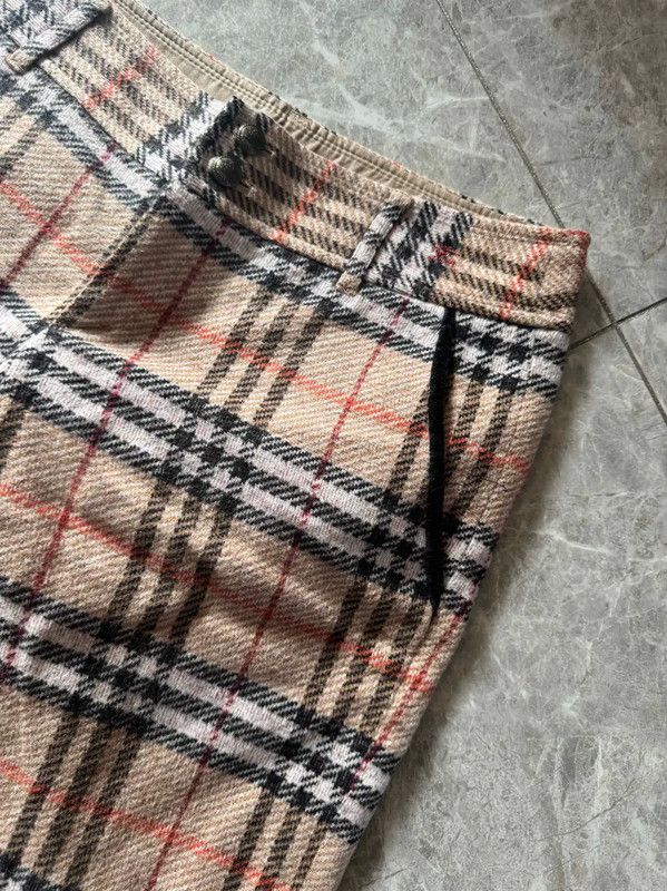Burberry Burberry Women's Khaki Wool Blend Shorts Size 23" - 2 Thumbnail