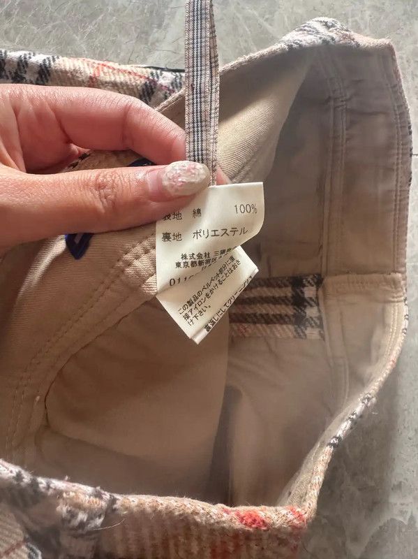 Burberry Burberry Women's Khaki Wool Blend Shorts Size 23" - 7 Thumbnail