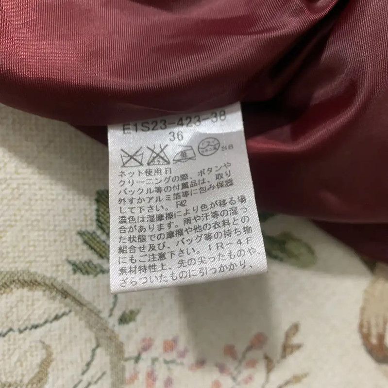 Burberry Burberry Purple Wool Women's Skirt Size 23" - 7 Thumbnail