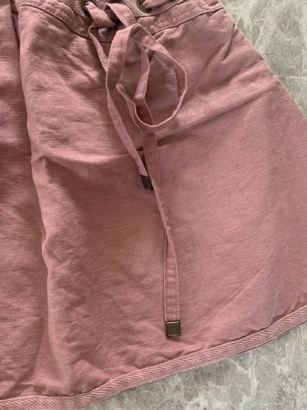 Burberry Burberry Pink Cotton Women's Mini Skirt Size 23" - 4 Thumbnail
