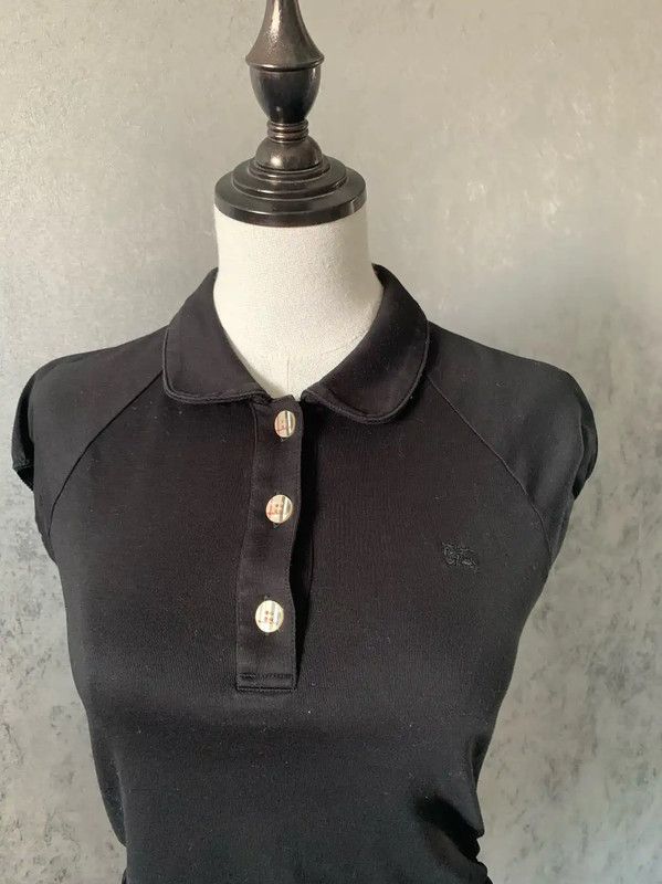 Burberry Burberry Black Cotton Short Sleeve T-Shirt Size S / US 4 / IT 40 - 7 Thumbnail