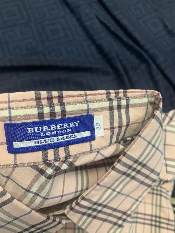 Burberry Burberry Pink Cotton Midi-Length Shirt Size M / US 6-8 / IT 42-44 - 5 Thumbnail