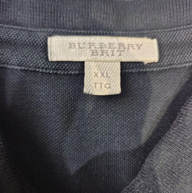 Burberry Burberry Black Cotton Women's T-Shirt in XXL Size XXL / US 16-18 / IT 52-54 - 3 Thumbnail