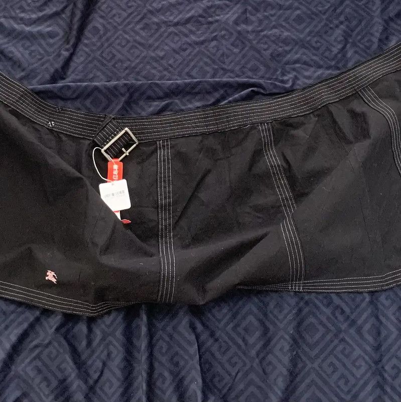Burberry Burberry Black Cotton Blend Short Skirt Size 27" / US 4 / IT 40 - 7 Thumbnail
