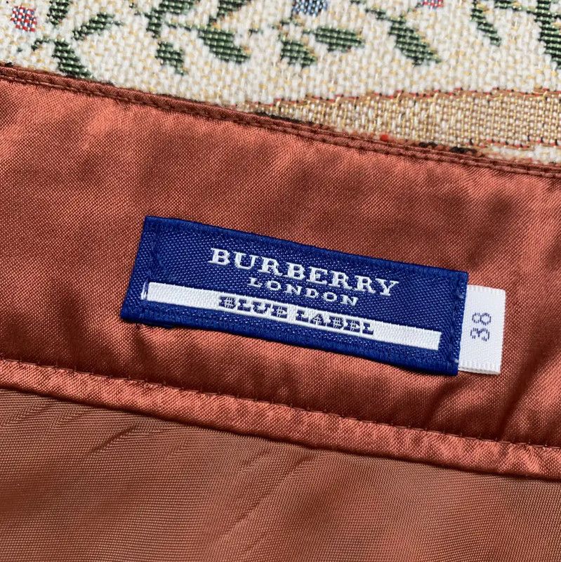 Burberry Burberry Brown Cotton Plaid Skirt Size 23" - 5 Thumbnail