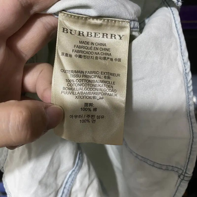 Burberry Burberry Women's Beige Cotton Shirt Size S / US 4 / IT 40 - 5 Thumbnail