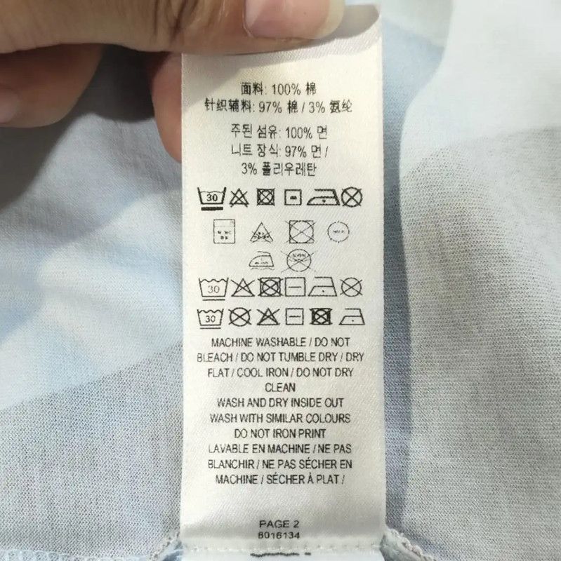 Burberry Burberry Light Blue Women's T-Shirt with Horse Print Size S / US 4 / IT 40 - 5 Thumbnail