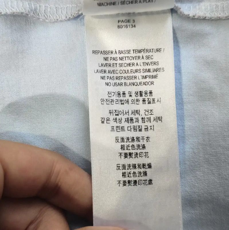 Burberry Burberry Light Blue Women's T-Shirt with Horse Print Size S / US 4 / IT 40 - 6 Thumbnail