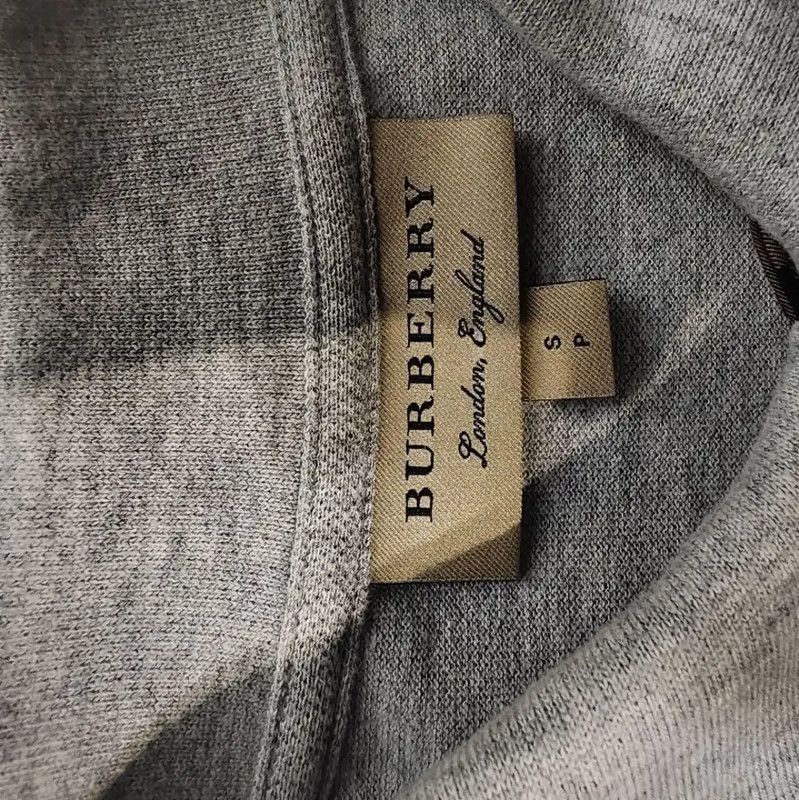 Burberry Burberry Gray Cotton Women's T-Shirt Size S / US 4 / IT 40 - 3 Thumbnail