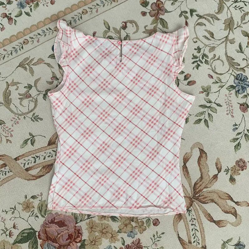 Burberry Burberry Pink Cotton Women's T-Shirt Size M Size M / US 6-8 / IT 42-44 - 5 Thumbnail