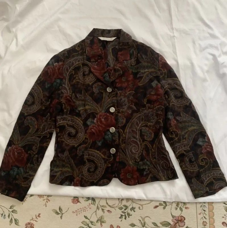 Burberry Burberry Multicolor Wool Women's Top Size M / US 6-8 / IT 42-44 - 2 Thumbnail