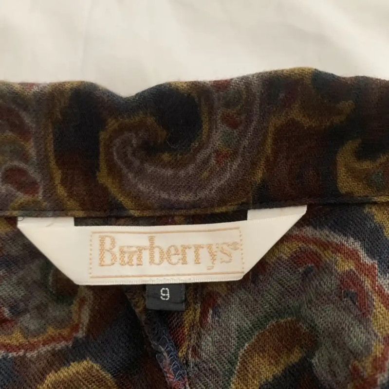Burberry Burberry Multicolor Wool Women's Top Size M / US 6-8 / IT 42-44 - 7 Thumbnail
