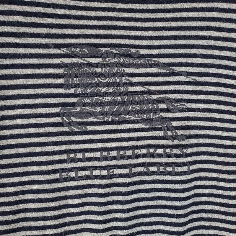 Burberry Burberry Summer Blue Striped T-Shirt Size M / US 6-8 / IT 42-44 - 7 Thumbnail