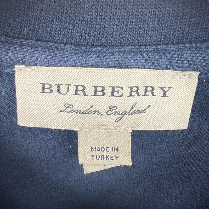 Burberry Burberry Navy Cotton Women's T-Shirt Size S / US 4 / IT 40 - 3 Thumbnail