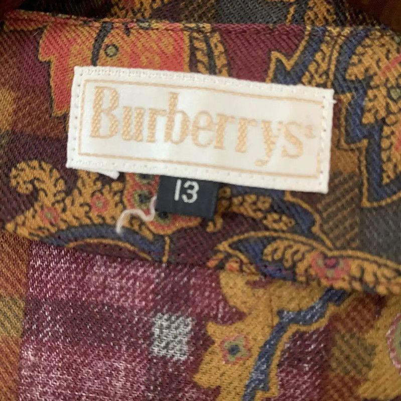 Burberry Burberry Multicolor Wool Women's Dress Size M / US 6-8 / IT 42-44 - 8 Thumbnail