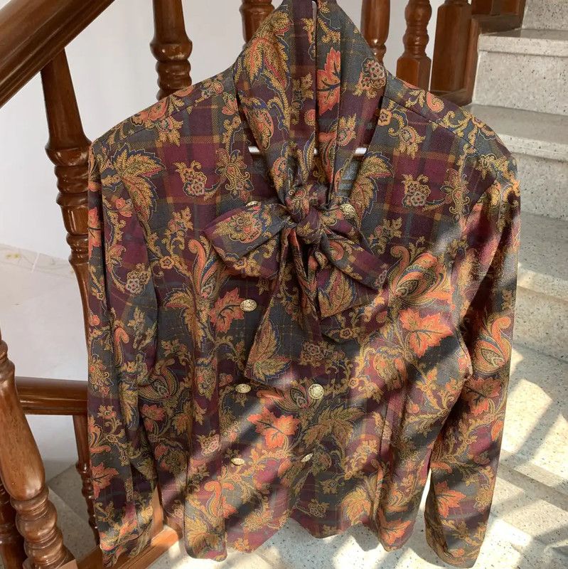 Burberry Burberry Multicolor Wool Women's Dress Size M / US 6-8 / IT 42-44 - 3 Thumbnail
