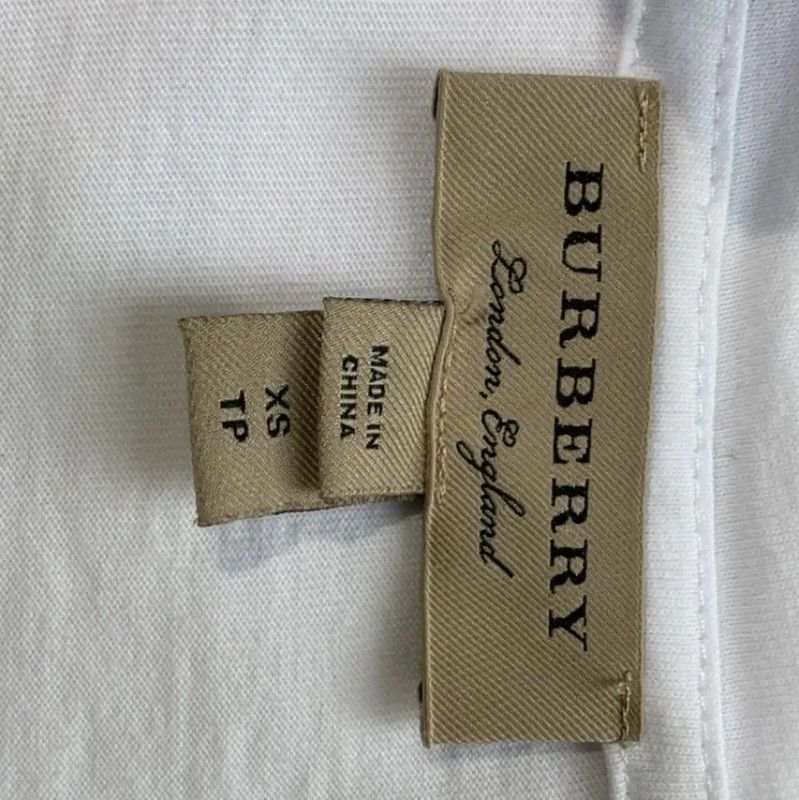 Burberry Burberry White Cotton Women's T-Shirt Size XS / US 0-2 / IT 36-38 - 4 Thumbnail