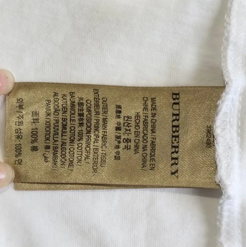 Burberry Burberry White Cotton Women's T-Shirt Size S / US 4 / IT 40 - 5 Thumbnail