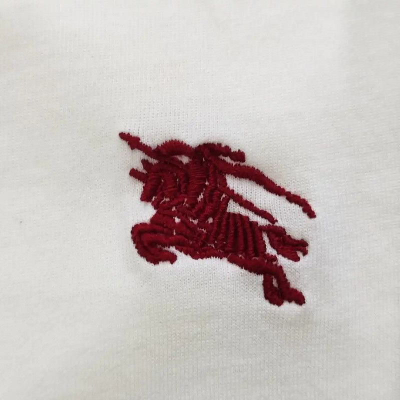 Burberry Burberry White Cotton Women's T-Shirt Size S / US 4 / IT 40 - 3 Thumbnail