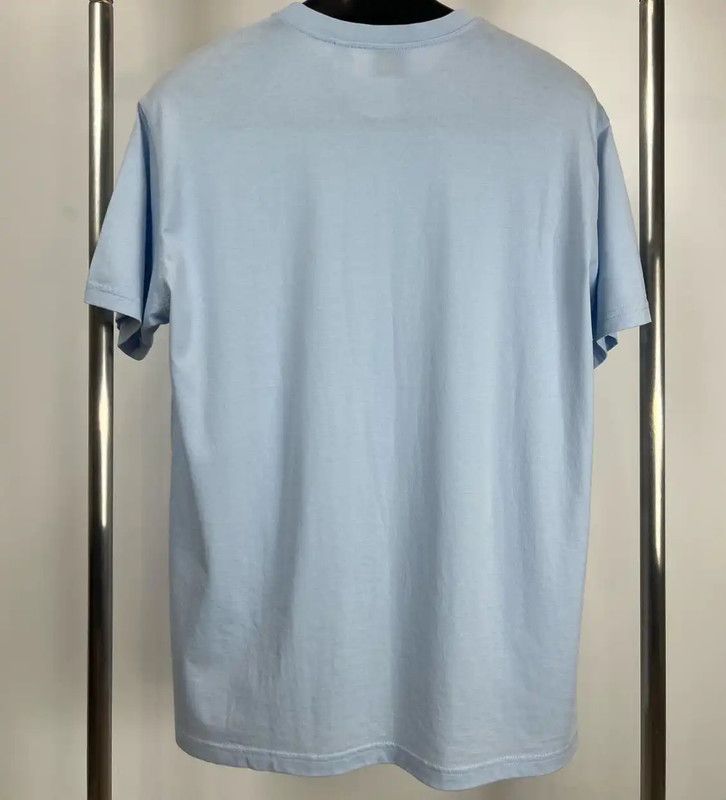 Burberry Burberry Light Blue Cotton Women's T-shirt Size S / US 4 / IT 40 - 2 Thumbnail