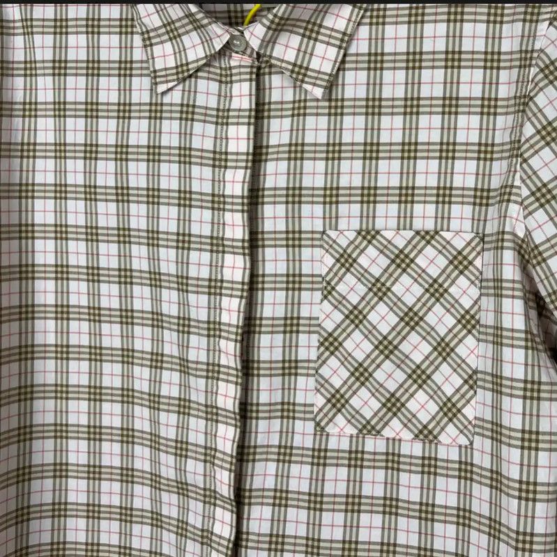 Burberry Burberry Light Pink Cotton Women's Shirt Size ONE SIZE - 2 Thumbnail