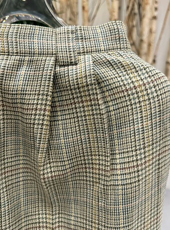 Burberry Burberry Color Block Wool Casual Pants Size 23" - 5 Thumbnail