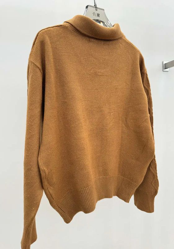 Burberry Burberry Camel Wool Knit Sweater for Women Size M / US 6-8 / IT 42-44 - 8 Thumbnail