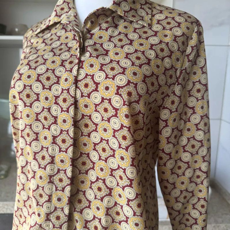 Burberry Burberry Colorful Long Sleeve Blouse for Women Size XL / US 12-14 / IT 48-50 - 2 Thumbnail