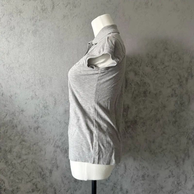 Burberry Burberry Gray Cotton Blend Polo Shirt Size S / US 4 / IT 40 - 5 Thumbnail