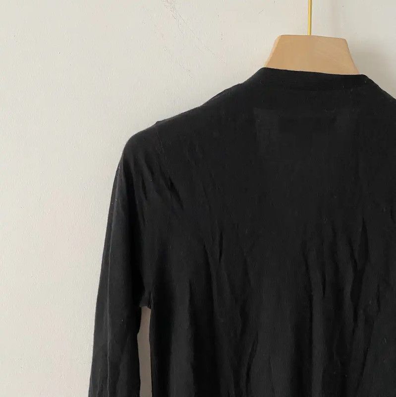 Burberry Burberry Black Wool Long Sleeve Cardigan for Women Size S / US 4 / IT 40 - 7 Thumbnail
