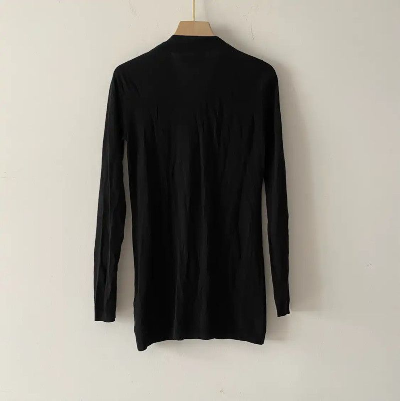 Burberry Burberry Black Wool Long Sleeve Cardigan for Women Size S / US 4 / IT 40 - 2 Thumbnail