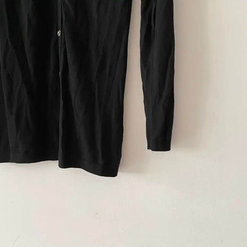 Burberry Burberry Black Wool Long Sleeve Cardigan for Women Size S / US 4 / IT 40 - 3 Thumbnail