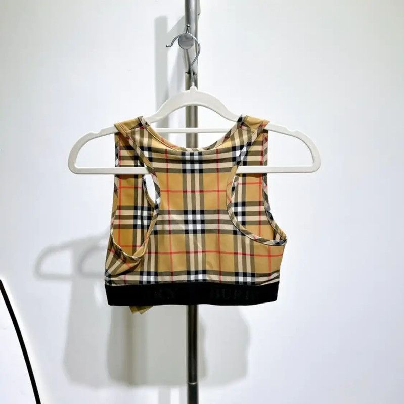 Burberry Burberry Color-Block Silk Blend Top Size XS / US 0-2 / IT 36-38 - 2 Thumbnail