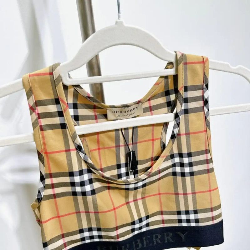 Burberry Burberry Color-Block Silk Blend Top Size XS / US 0-2 / IT 36-38 - 3 Thumbnail
