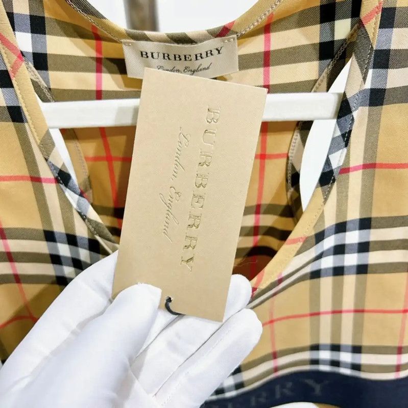 Burberry Burberry Color-Block Silk Blend Top Size XS / US 0-2 / IT 36-38 - 8 Thumbnail