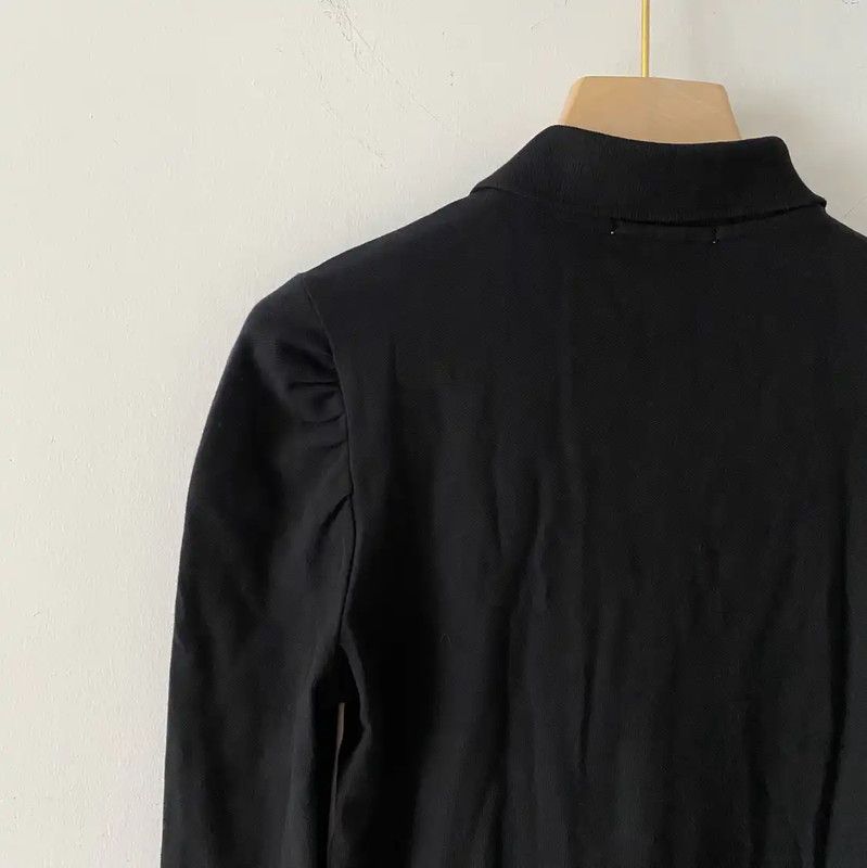 Burberry Burberry Black Cotton Long Sleeve T-Shirt Size S / US 4 / IT 40 - 7 Thumbnail