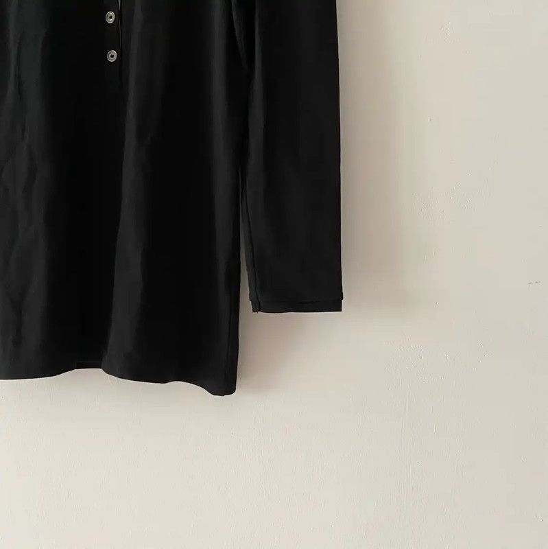 Burberry Burberry Black Cotton Long Sleeve T-Shirt Size S / US 4 / IT 40 - 3 Thumbnail