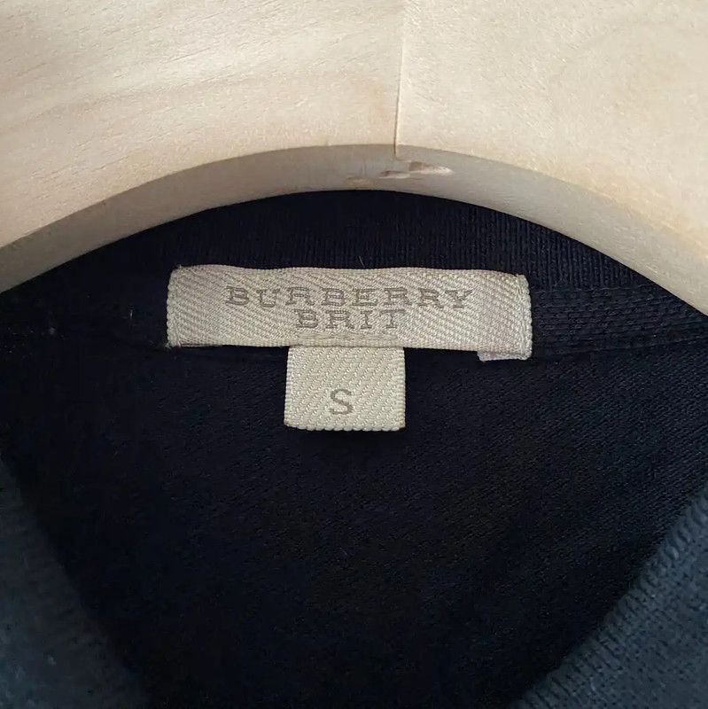 Burberry Burberry Black Cotton Long Sleeve T-Shirt Size S / US 4 / IT 40 - 8 Thumbnail