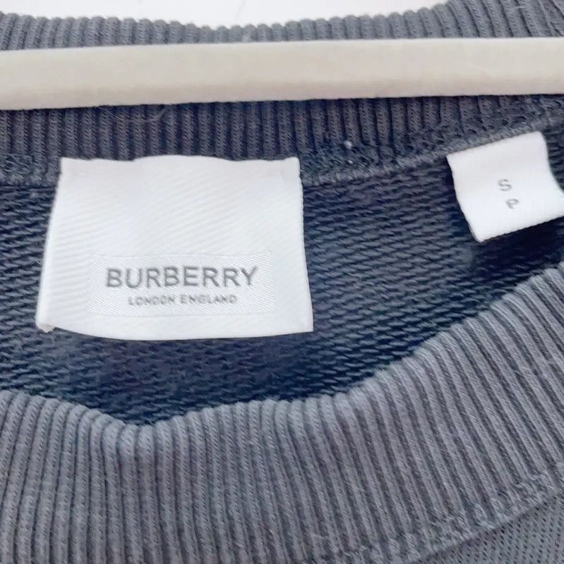 Burberry Burberry Black Cotton Women's Sweatshirt Size S / US 4 / IT 40 - 3 Thumbnail