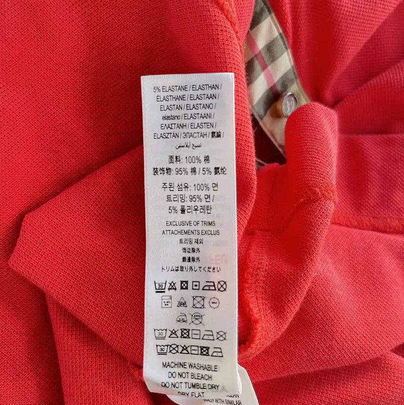 Burberry Burberry Red Summer Dress for Women Size XS / US 0-2 / IT 36-38 - 7 Thumbnail