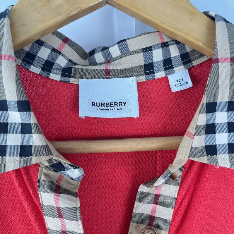 Burberry Burberry Red Summer Dress for Women Size XS / US 0-2 / IT 36-38 - 4 Thumbnail